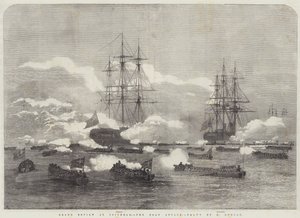 Grande revisão no Spithead, o ataque de barco